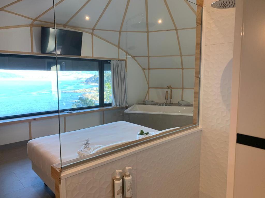 Glamping Do Mar Hotel Baiona Eksteriør billede
