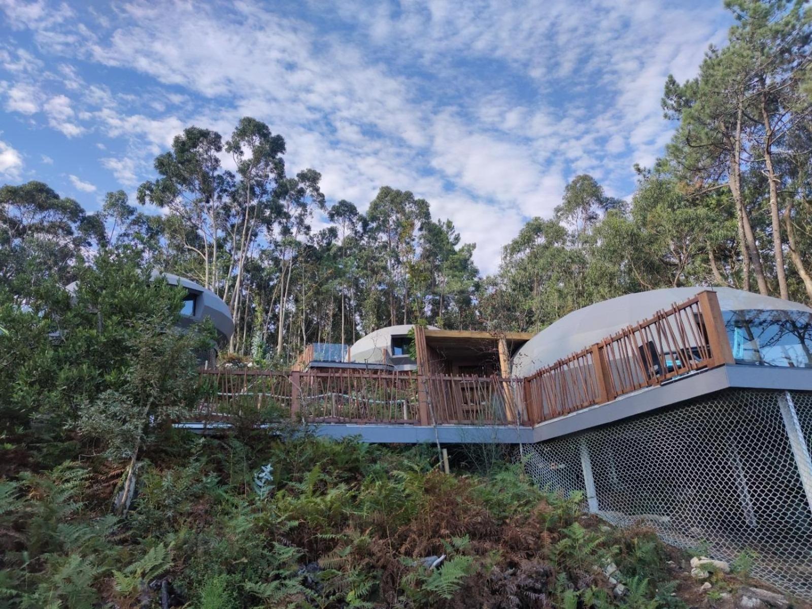 Glamping Do Mar Hotel Baiona Eksteriør billede